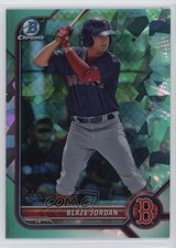 2022 Bowman Sapphire Chrome Prospects Aqua 14/55 Blaze Jordan #BCP-58 0o48