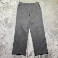 VTG Levis Action Slacks Mens Grey Flat Front Casual Dress Pants Size 33 1992'