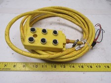 ALLEN BRADLEY 898D-56PT-A10 6 Place 5 Pin Distribution Box w/ 12' Cord 300VDC