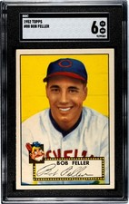 1952 Topps #88 Bob Feller 