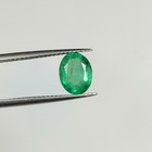 1.66 Ct Natural Zambian Green Emerald Good Luster Oval Cut - G- 172 — photo 1