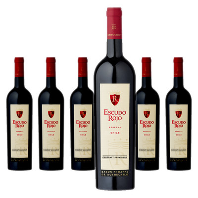 6 x Escudo Rojo Cabernet Sauvignon Gran Reserva   2023