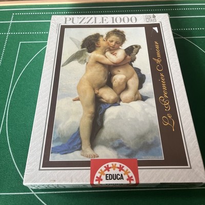 NEW EDUCA Puzzle 1000 pieces ''Le Premier Amour'' aka ''L'Amour et Psyche Enfants''