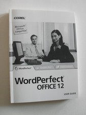 Corel WordPerfect Office 12 compatible user guide paperback 