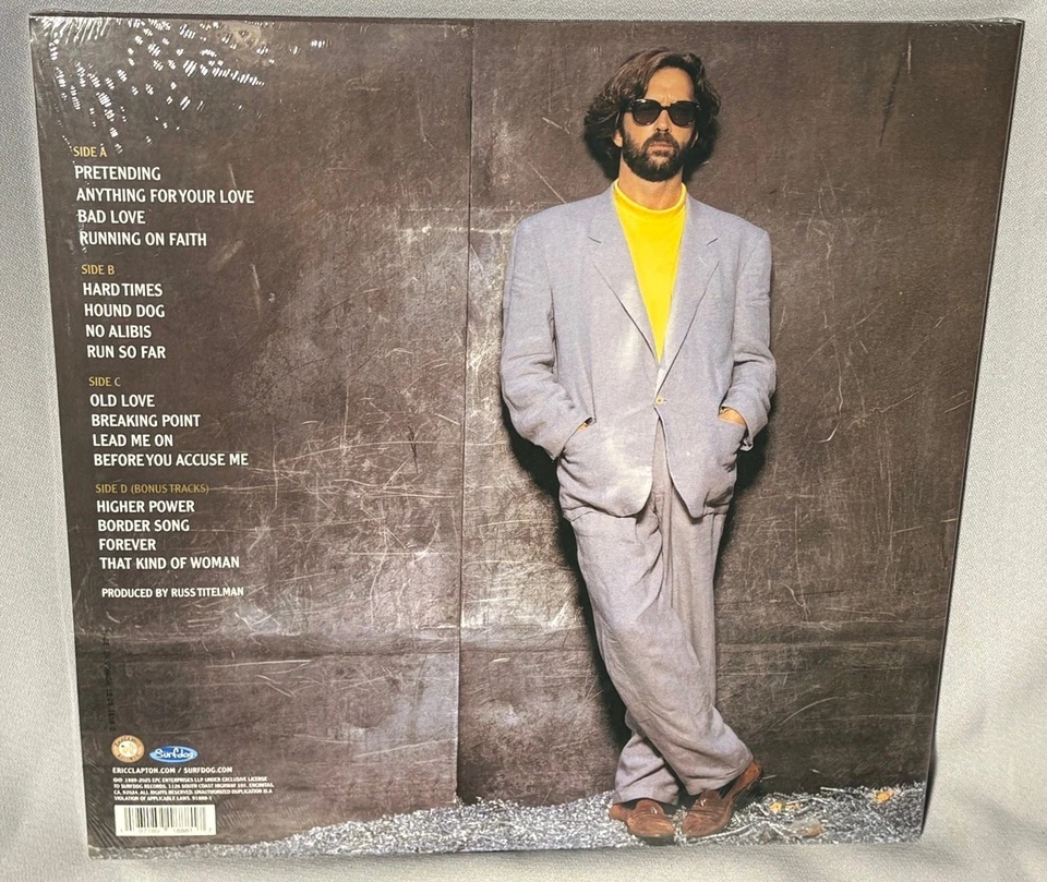 LP ERIC CLAPTON Journeyman (2LPs Vinyl, DELUXE EDITION, 2025) NEW MINT SEALED - Image 2 of 2