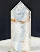 Garden Quartz Tower Point Clear Crystal Gemstone Chakra