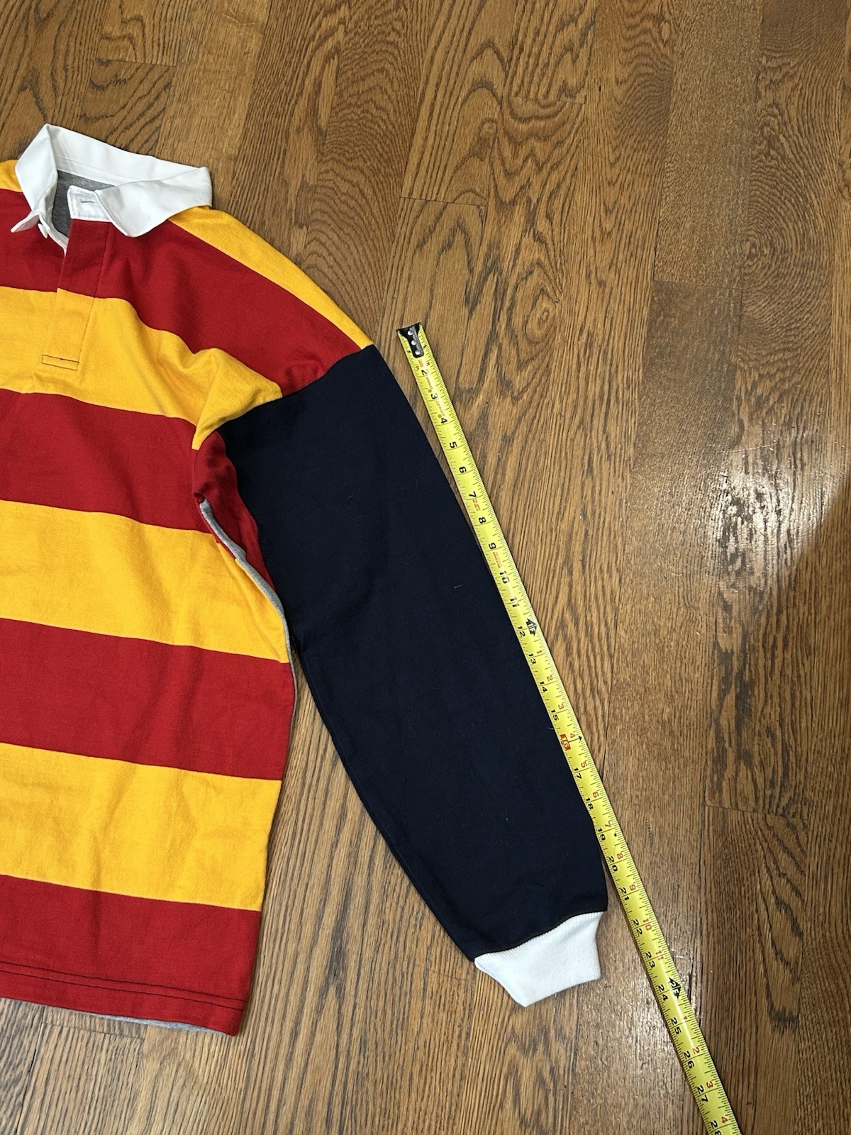 RES IPSA Medium Moroccan Patchwork Long Sleeve Ru… - image 6