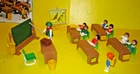 Vintage Playmobil School Classroom 3522 CLASSROOM TEACHER CHILDREN
