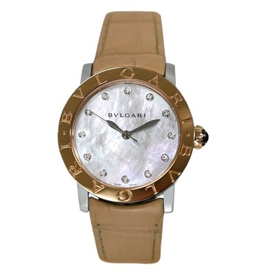 時計 BVLGARI BVLGARI Bvlgari BBL 33 S Stainless Steel MOP Dial Quartz Ladies