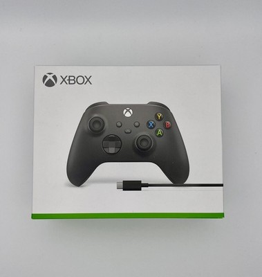 Microsoft Xbox Wireless Controller Robot Black Series X|S Xbox One PC CIB NEW