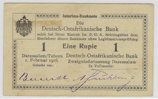 DEUTSCH/OST AFRIKA 1 RUPIE 1916 XF!!