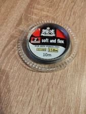 Nylon Coated Stainless Steel 7-strand Wire Leader Soft and Flex Trace Pike 10 m