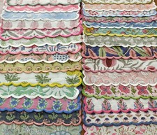 Ridhi Mix Hand Block Print Napkins 9"x9" Set of 6 Reusable Cotton Dinner