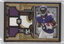 2015 Topps Museum Collection Rookie Quad Relics Copper 23/50 Javorius Allen 9l4