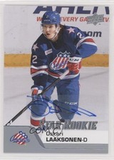 2020-21 Upper Deck AHL Star Rookies Auto Oskari Laaksonen #162 Auto 0g60