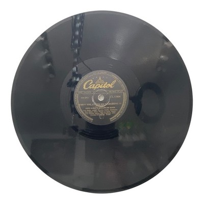 Vintage Capitol Records 78 RPM - Pee Wee Hunt Dixieland Band 'When The Saints Go