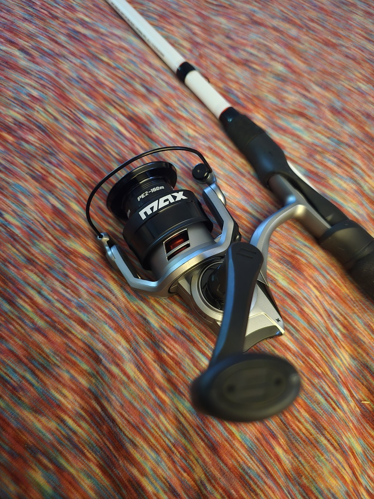 Abu Garcia MAX PRO Spinning Rod & Reel Combo 7ft Fast Medium 3/16-5/8oz 6-12lb