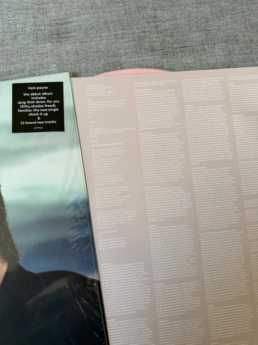 LP1 - Liam Payne - PINK Coloured Vinyl -- **RARE** NEW | eBay