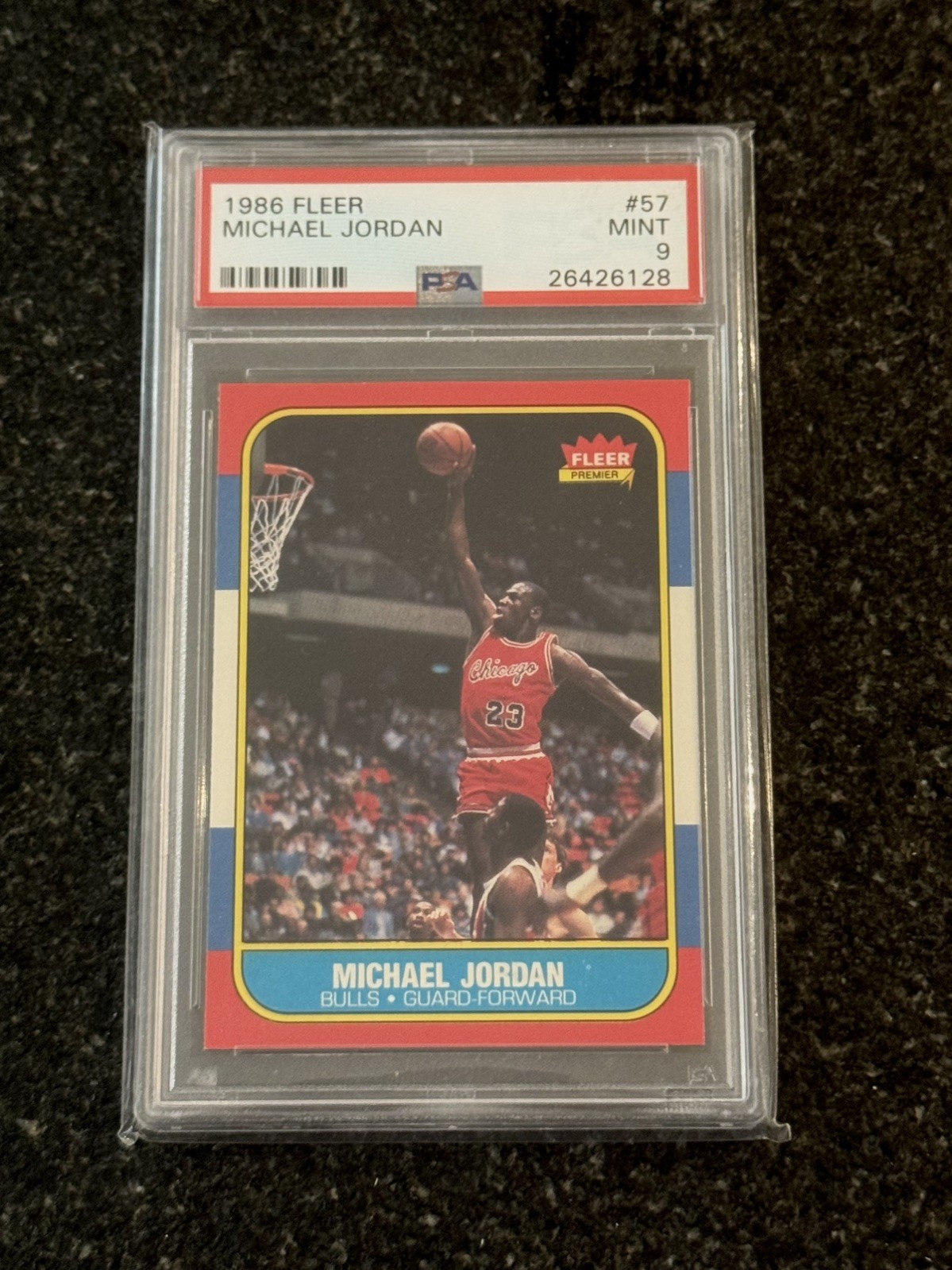 1986-87 Fleer - Michael Jordan #57 Rookie Card
