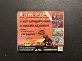 Primal Rage Atari Jaguar CD 1995 CIB Complete In Box Authentic Tested & Works!