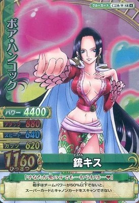 One Piece Data Carddass/Sr/One Berry Match Double 6Th Edition C238-W Sr Boa Hanc