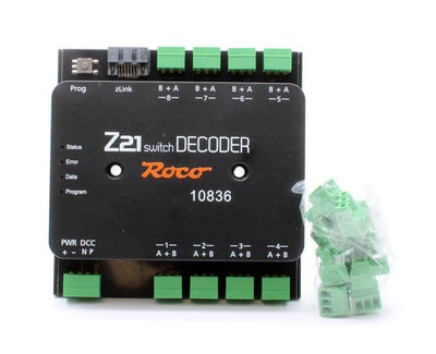 ROCO ''MULTI'' SPUR 10836 DIGITAL Z21 WEICHENDECODER