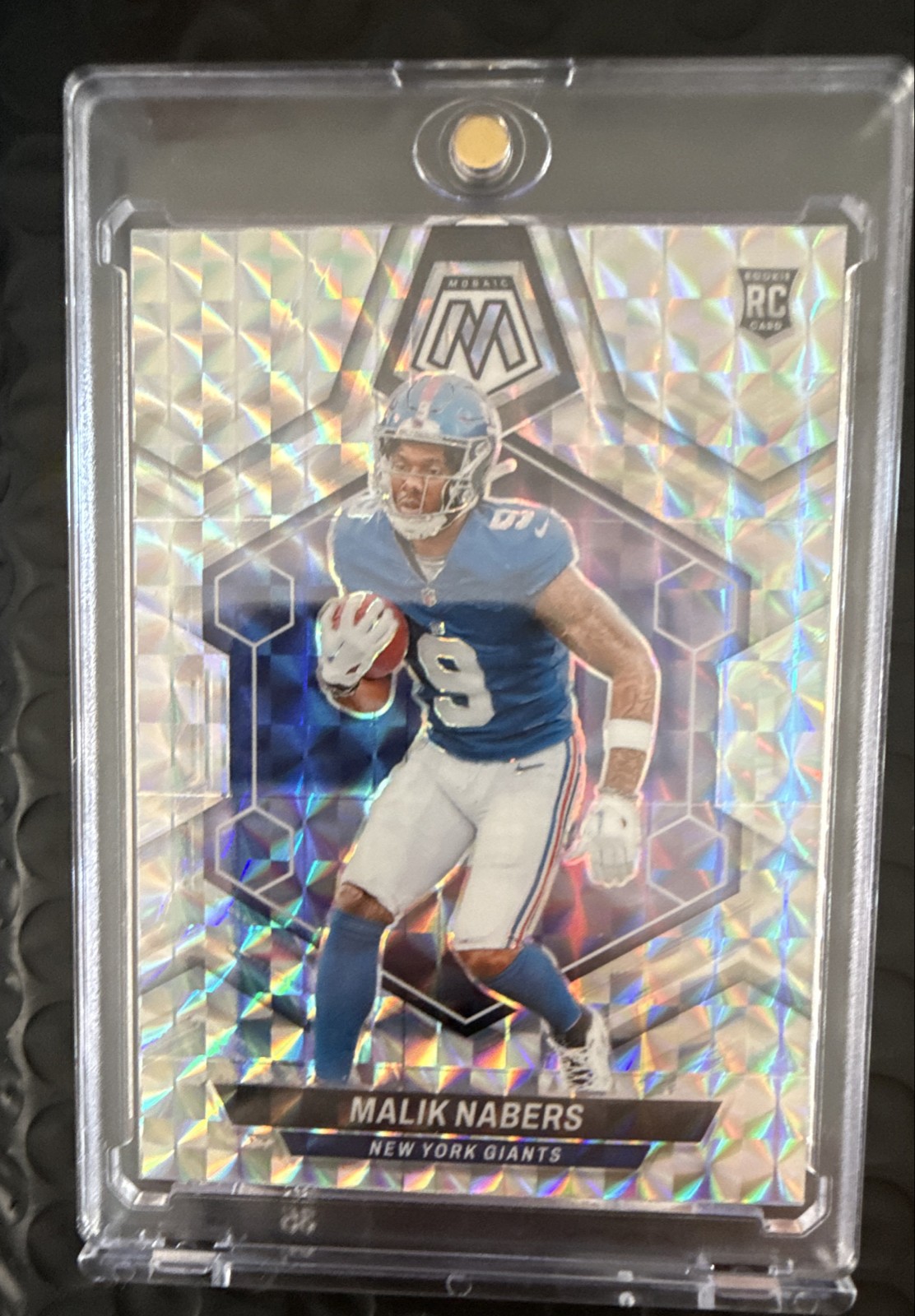 2024 Panini Mosaic - Rookies Malik Nabers #306 Mosaic Prizm (RC)