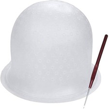 Highlight Caps with Coloring Hair Hook, Frosting Hat, Professional...