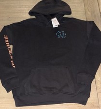 NWT ABERCROMBIE KIDS Relaxed Fit Logo Popover HOODIE SWEATSHIRT Boy  s 15/16 45