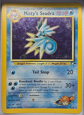 Mistys Seadra Gym Heroes 09132 Prerelease Holo