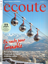 écoute, Französisch-Magazin, 02/2018: En route pour Grenoble  + wie neu +