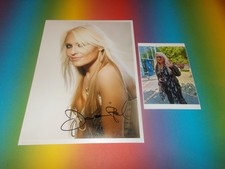 Doro Pesch Warlock sexy signed signiert Autogramm auf 20x28 Foto in person
