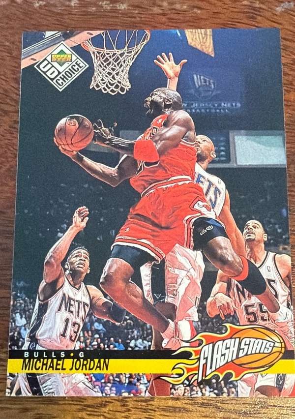 1998-99 UD Choice #159 Michael Jordan Mint