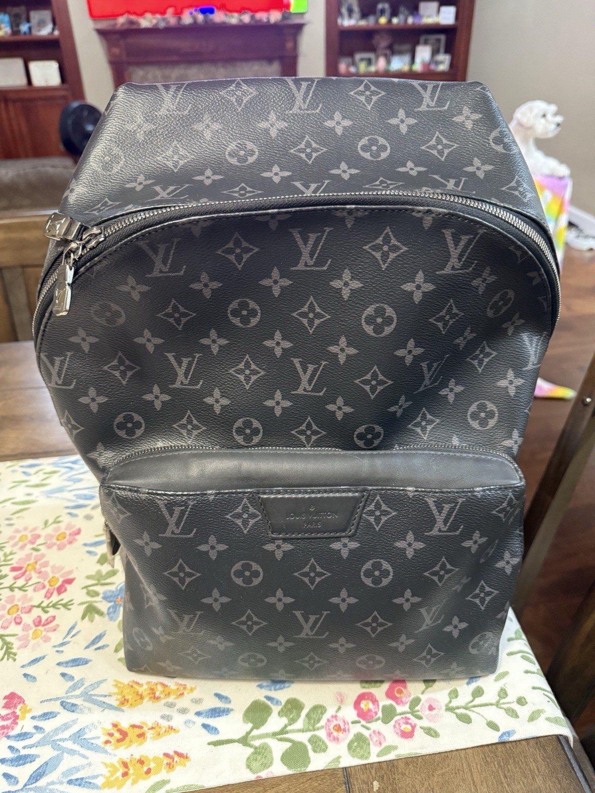 Louis Vuitton Monogram Eclipse Discovery PM Black… - image 1
