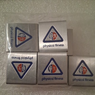 Boy Scout Belt Loop Achievement Merit Award Badge-PHYSICAL FITNESS Lot of 9