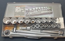 Industrial Allied 12 Point 21 Piece Socket Wrench Set 34 Drive Sae Standard Industrial Allied 12 Point 21 Piece Socket Wrench Set 34 Drive Sae Standard