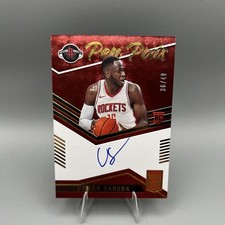 Usman Garuba RC Auto /49 Donruss Elite Pen Pals Rockets