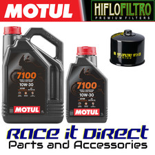 Oil & Filter for Kawasaki 1000 Ninja H2 SX SE 2019-2020 Racing MOTUL 7100 & HF
