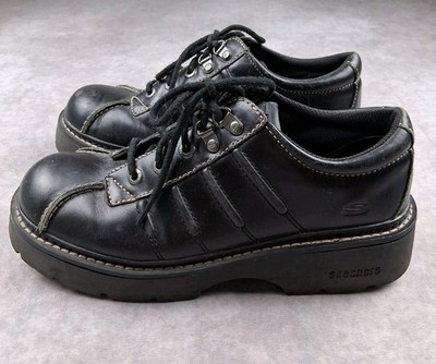 Vintage Skechers Jammers Platform Boots Women 11 Chunky Lug Goth