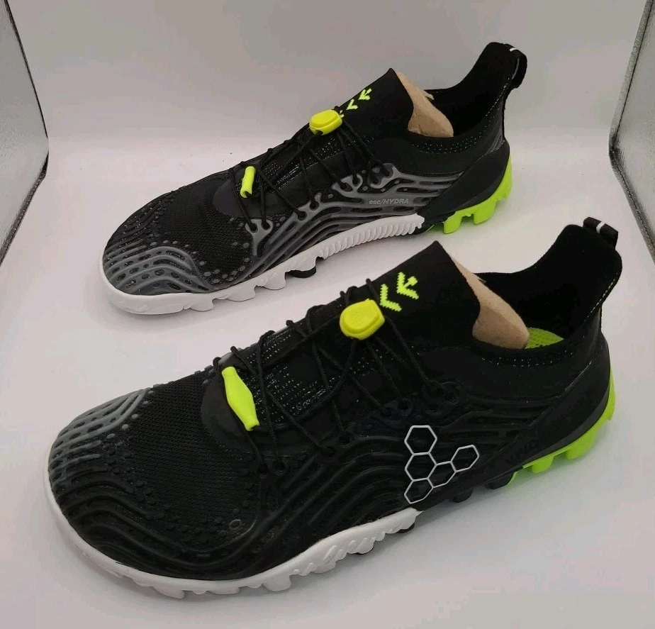 NEW Vivobarefoot Hydra ESC Women's Hiking Shoes - Obsidian/Safety Yellow Sz 6US