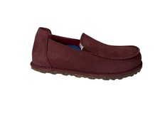 Birkenstock Buckley Shearling Clogs Burgundy Women  s Size 7