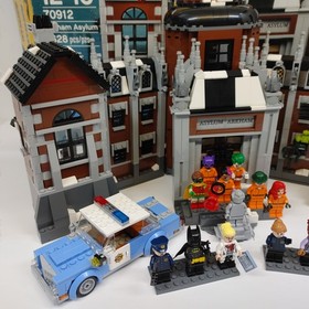 Lego 70912 Arkham Asylum Batman Movie 100% Complete Instructions Box