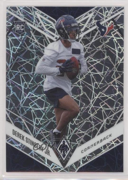 2022 Panini Phoenix Rookies Silver Lazer Derek Stingley Jr #194 Rookie RC