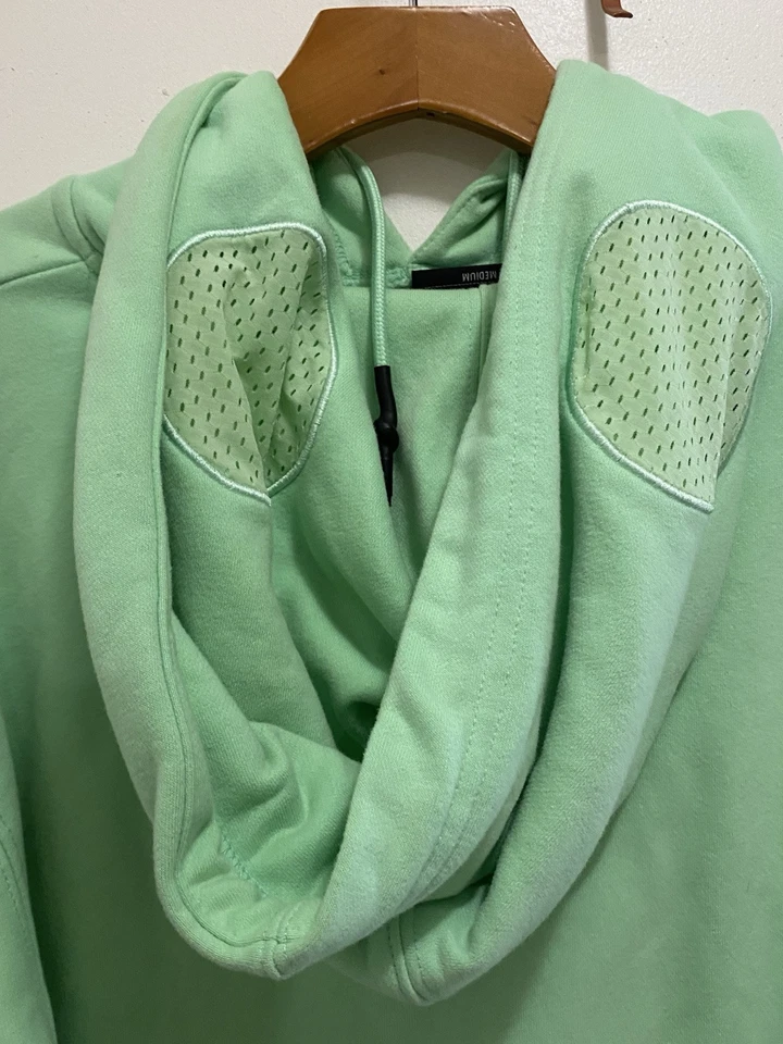 Auriculares Team NINJA Merch Gamer verde con capucha talla mediana E deportes Foto 4 de 4