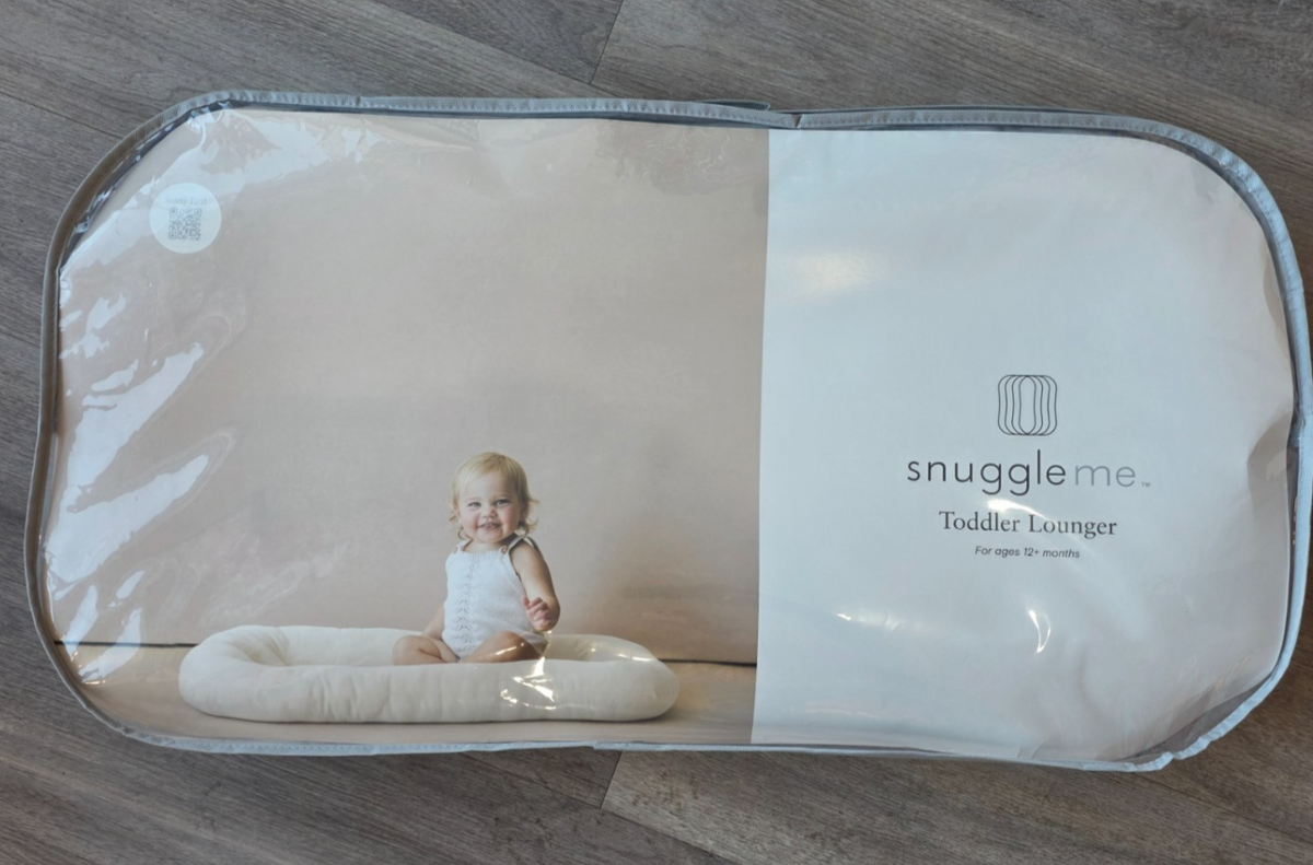 Snuggle Me Toddler Lounger Organic 100% Cotton Cover Color Sage