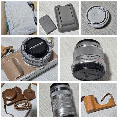 OLYMPUS PEN E-PL9 EZ Double Zoom Kit und einige andere Artikel