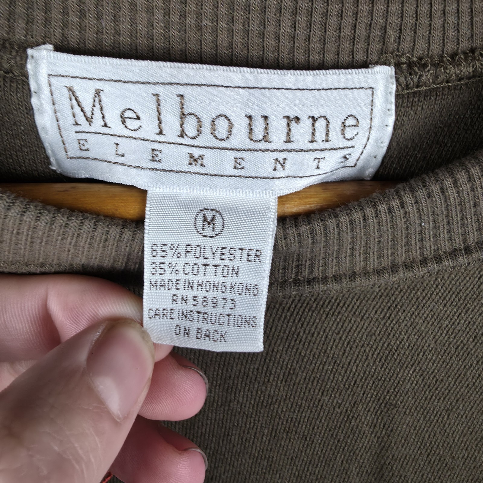 Melbourne Elements Sweater Sweatshirt English Cou… - image 2