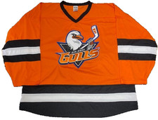 VTG San Diego Gulls ECHL Athletic Knit Hockey Jersey Sz XL Sewn Embroidered #11