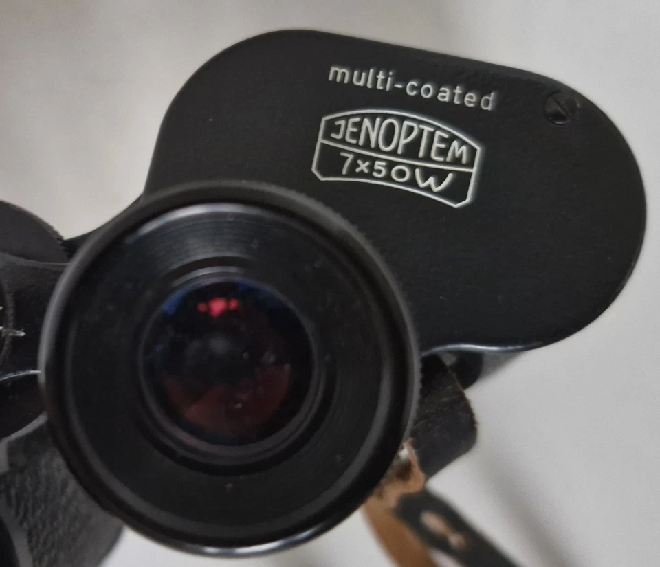 Carl Zeiss Jena Multi-Coated Jenoptem 7x 50W Binoculars With Original Case. - Image 4 of 4