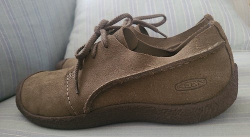 Brown Suede Oxford Shoes Mens Size 